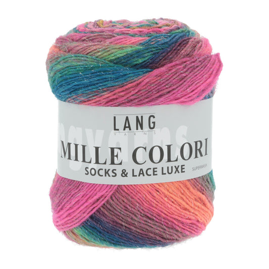 Lang Yarns - Mille Colori socks and lace luxe