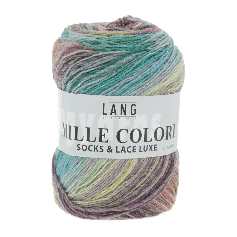 Lang Yarns - Mille Colori socks and lace luxe